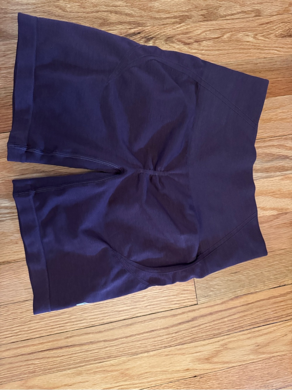Oner Active Deep Purple High-Waist Athletic Shorts